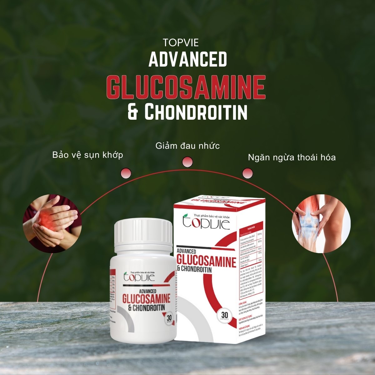 Topvie Advanced Glucosamine & Chondroitin