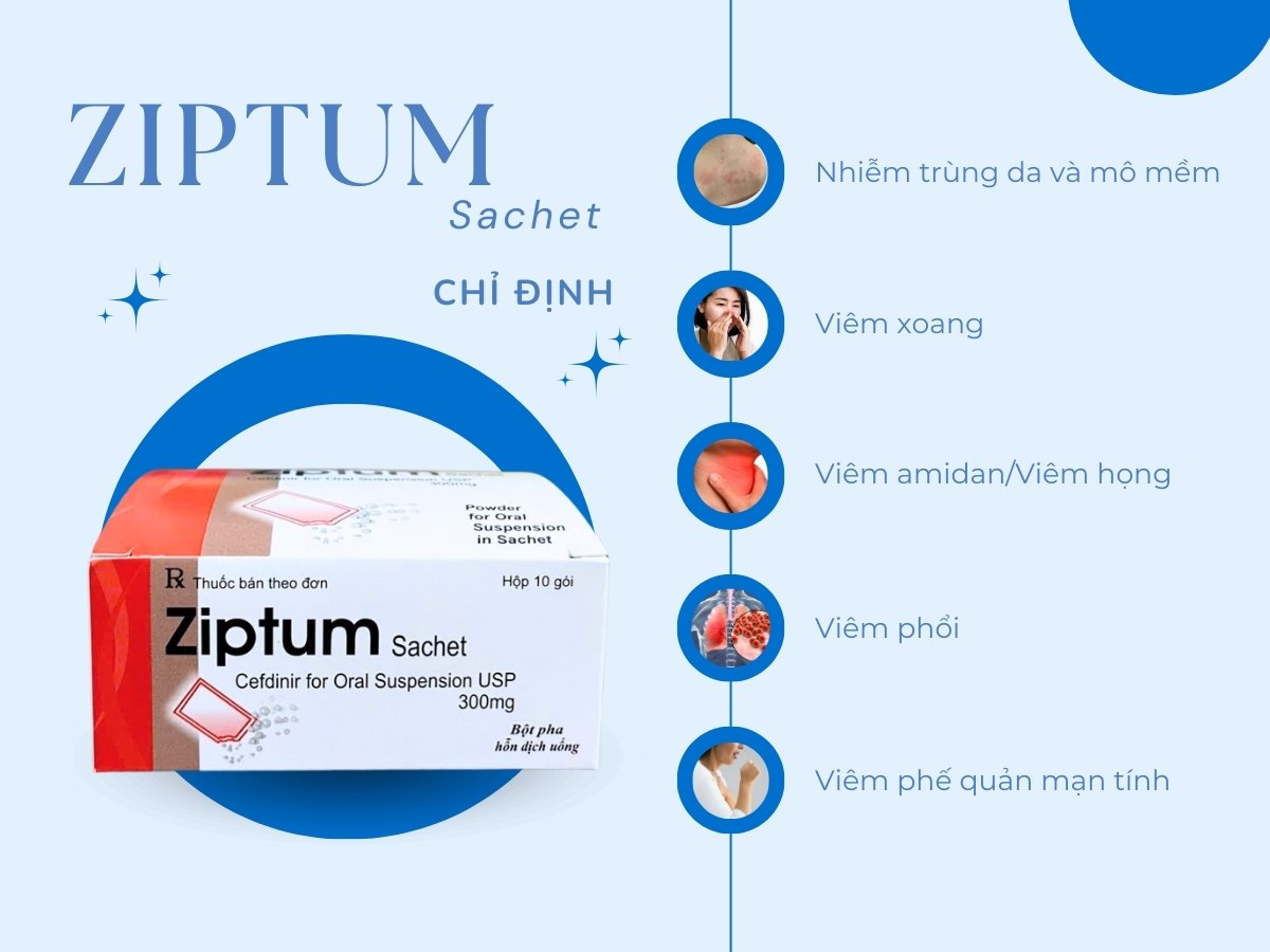 Thuốc Ziptum Sachet