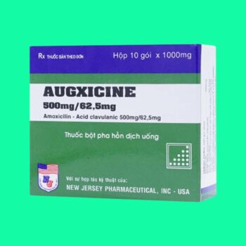 Thuốc Augxicine 500mg/62,5mg