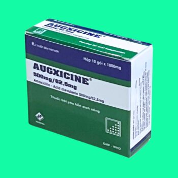 Thuốc Augxicine 500mg/62,5mg