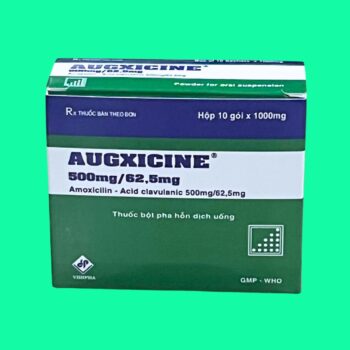 Thuốc Augxicine 500mg/62,5mg