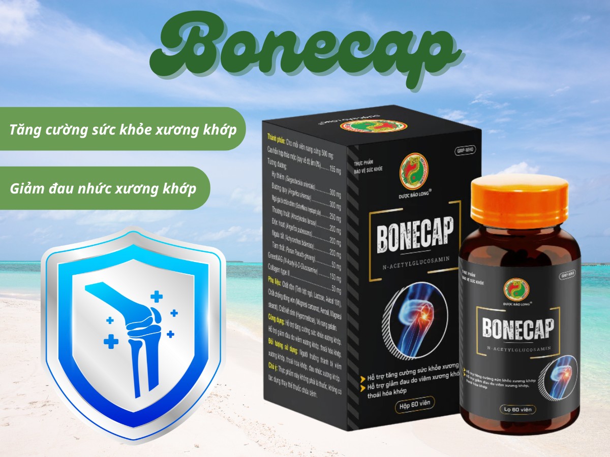 Bonecap hỗ trợ tăng cường sức khỏe xương khớp