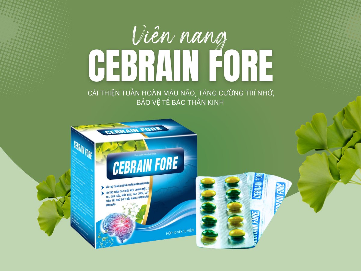 Viên nang Cebrain Fore