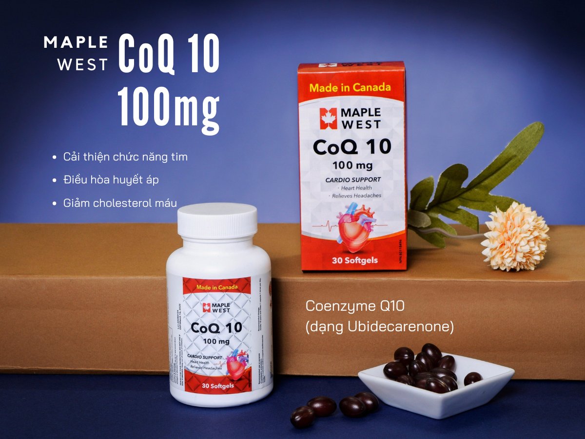 CoQ 10 100mg Maple West