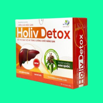 Viên giải độc gan Holiv Detox