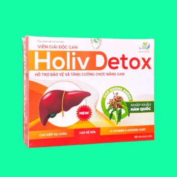 Viên giải độc gan Holiv Detox