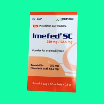 Thuốc Imefed SC 250mg/62,5mg