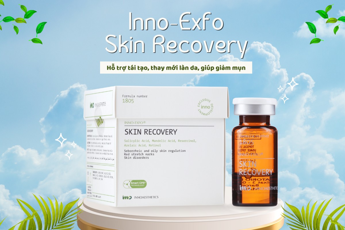 Peel Inno-Exfo Skin Recovery hỗ trợ tái tạo, thay mới làn da, giảm mụn