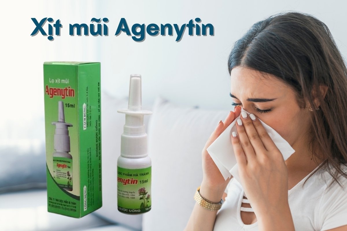 Xịt mũi thảo dược dành cho người Viêm mũi dị ứng - Agenytin