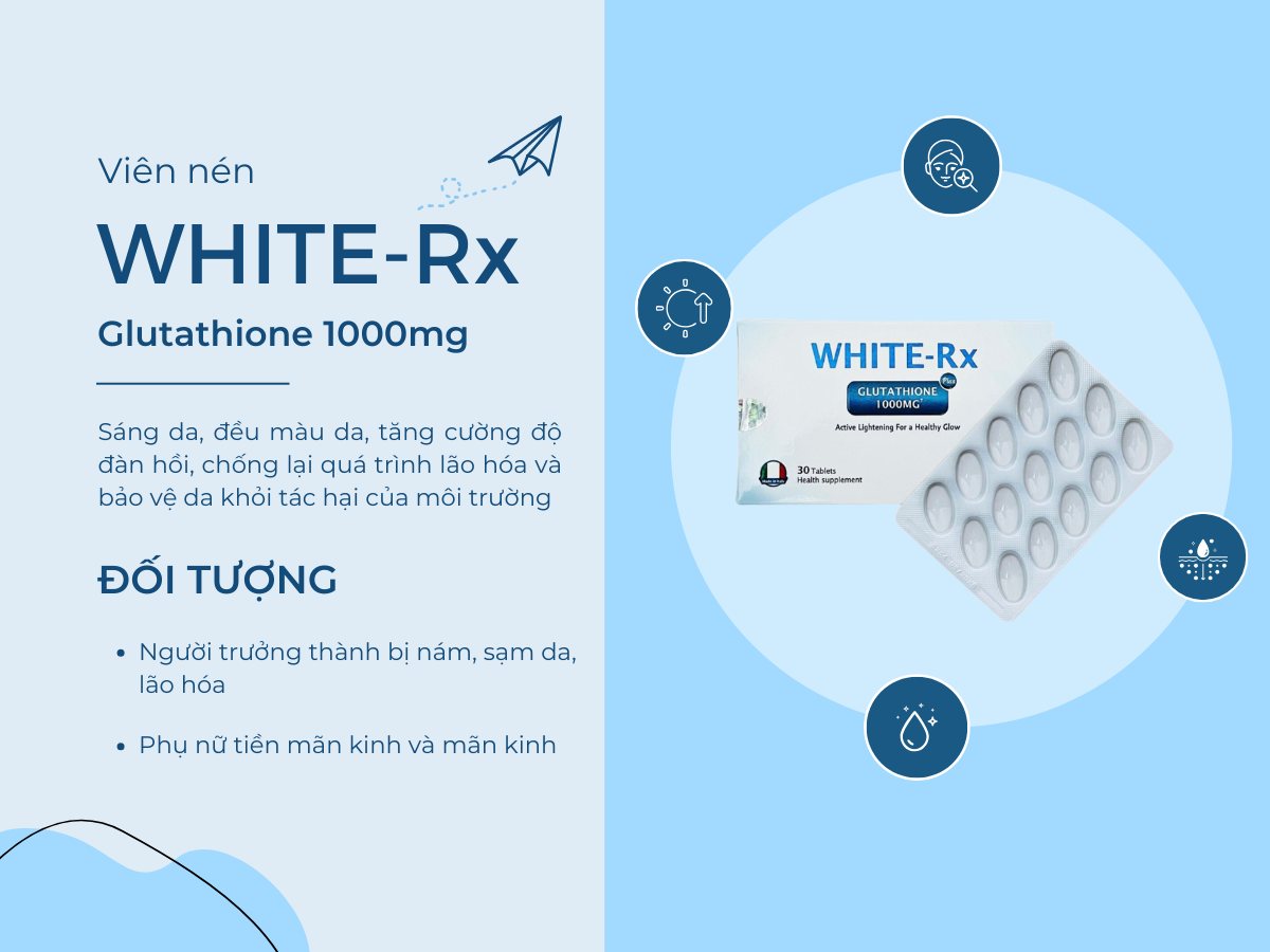 White -Rx Glutathione 1000mg