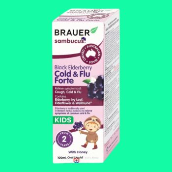 Brauer Black Elderberry Cold & Flu Forte