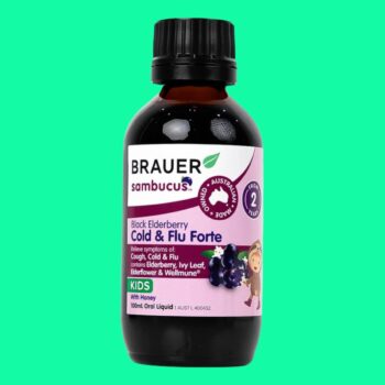 Brauer Black Elderberry Cold & Flu Forte