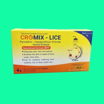 Dầu tắm gói CROMIX LICE