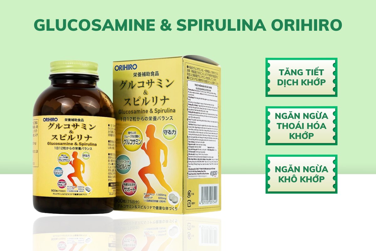 Glucosamine & Spirulina Orihiro