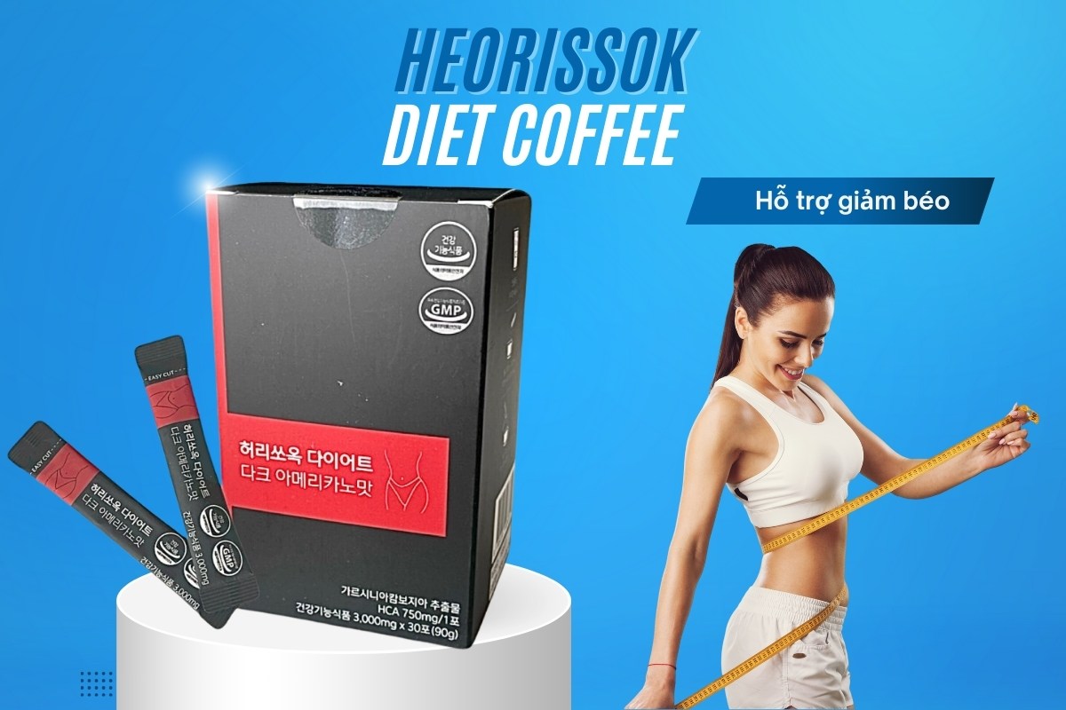 Heorissok Diet Coffee hỗ trợ giảm béo