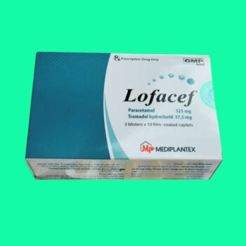 Thuốc Lofacef 325mg/37.5mg điều trị đau cấp tính