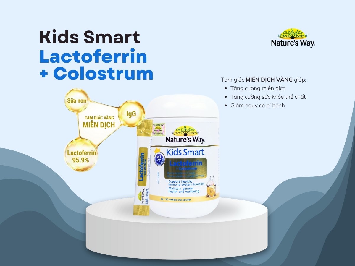 Nature’s Way Kids Smart Lactoferrin + Colostrum