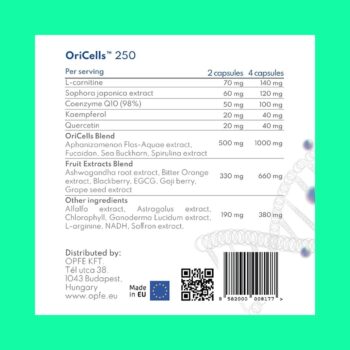 OPFE OriCells 250 capsules