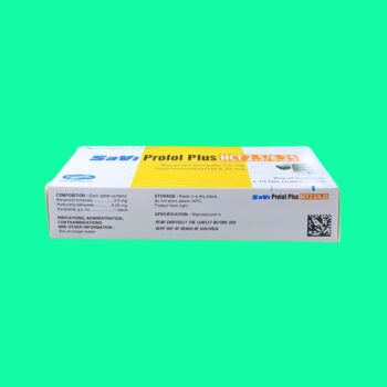 Thuốc SaviProlol Plus HCT 2.5/6.25