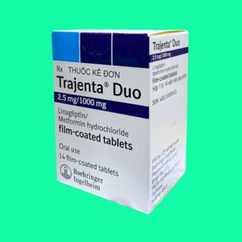 Thuốc Trajenta Duo 2.5mg/1000mg