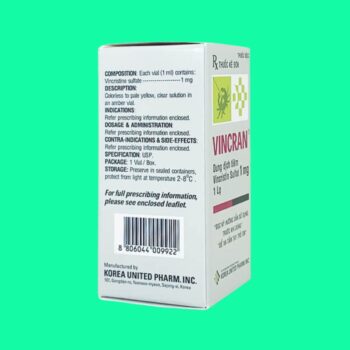 Thuốc Vincran 1mg/1ml