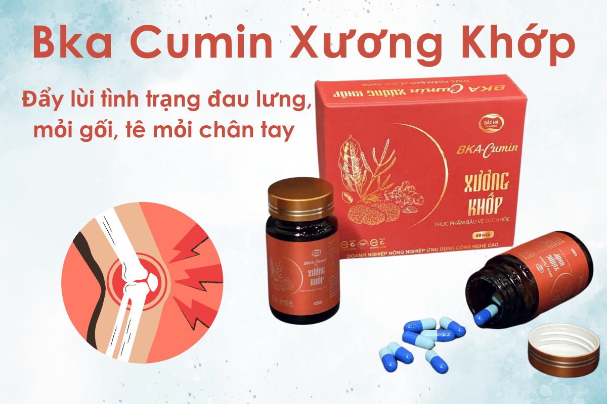 Bka Cumin Xương Khớp có tác dụng gì?