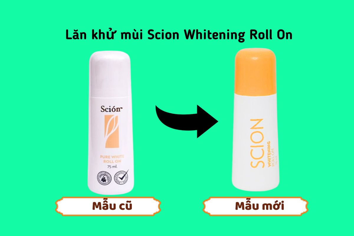 Lăn khử mùi Scion Whitening Roll On