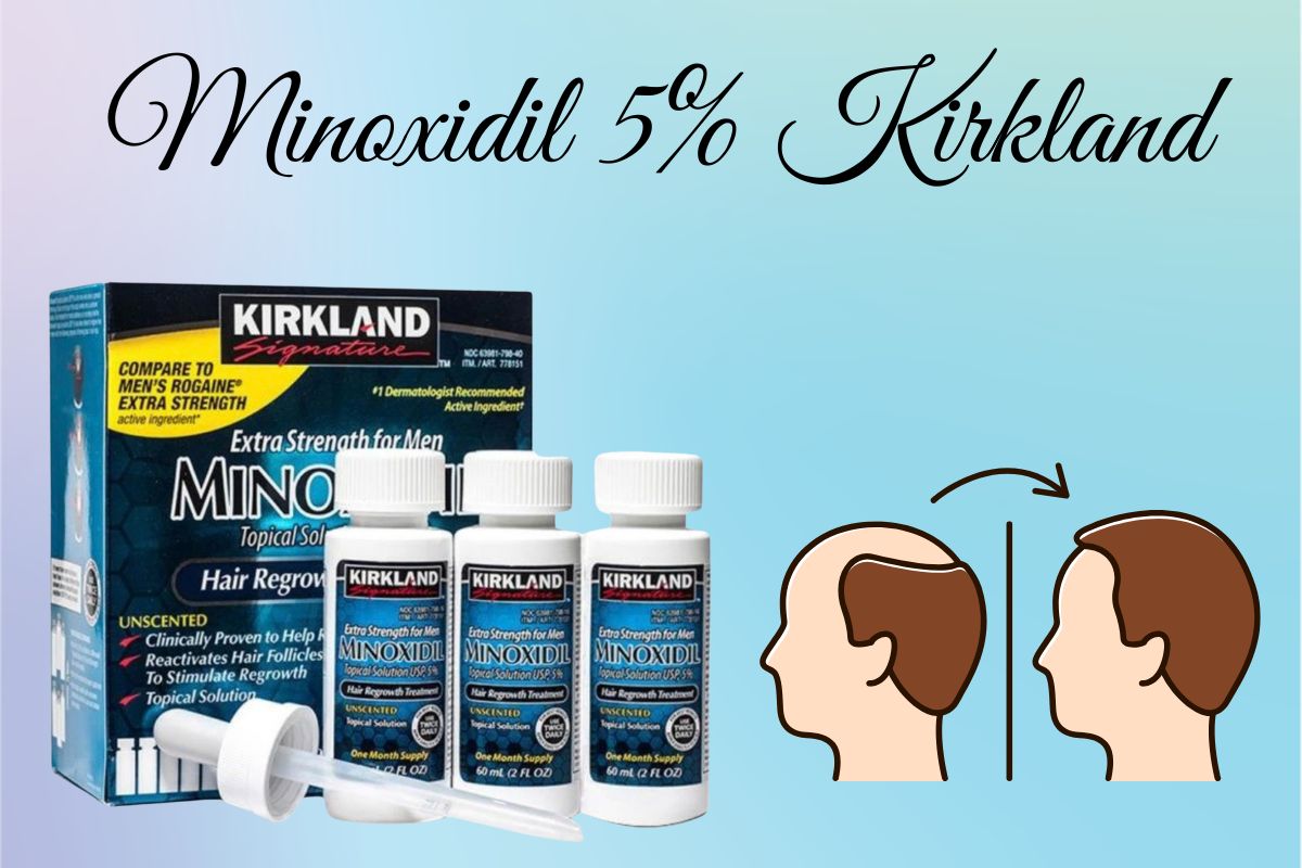 Minoxidil 5% Kirkland điều trị rụng tóc, hói đầu