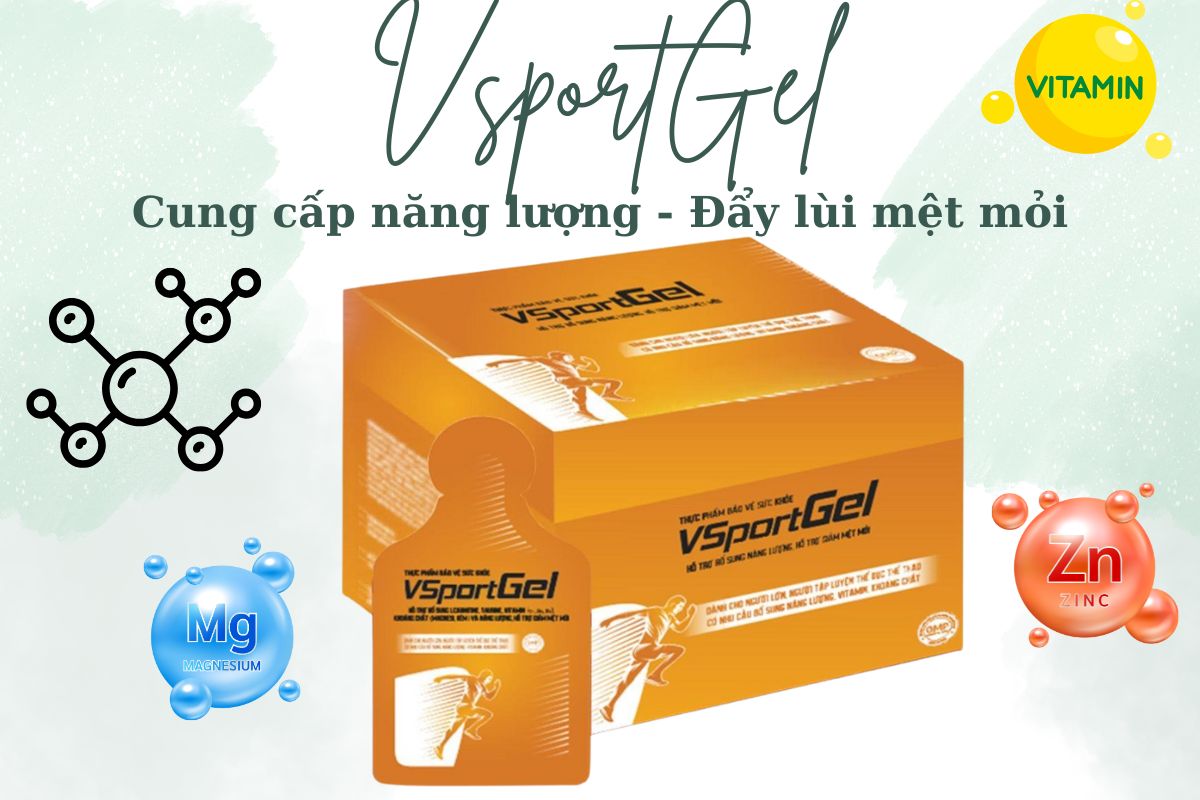 VSportGel có tác dụng gì?