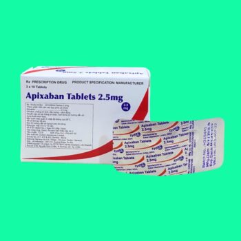 Thuốc Apixaban Tablets 2,5mg Zydus