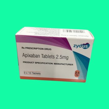 Apixaban Tablets 2,5mg Zydus