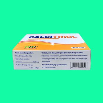 Thuốc Calcitriol DHT 0,25mcg