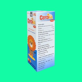 Thuốc Cefdina 250mg/5ml