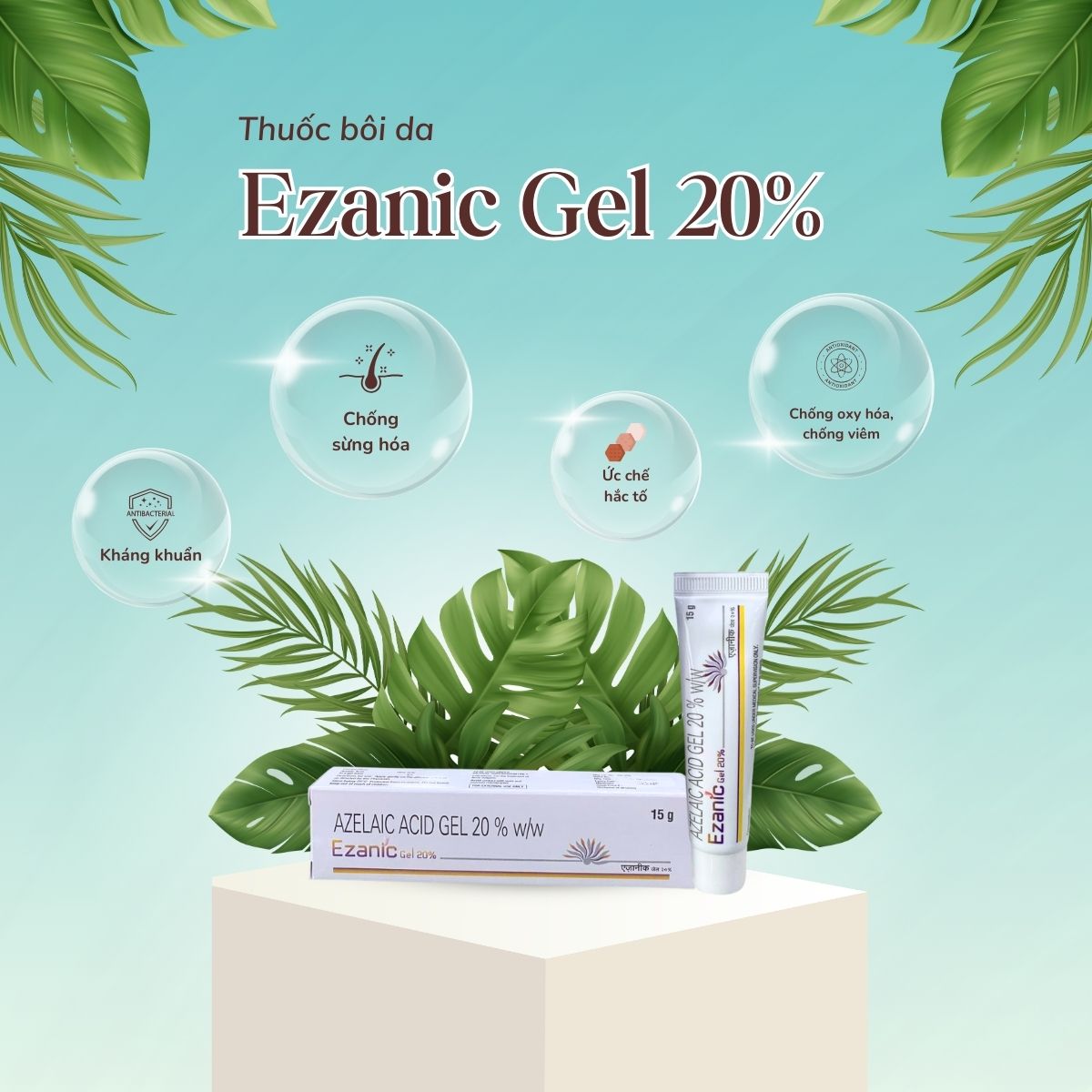 Thuốc Ezanic Gel 20%