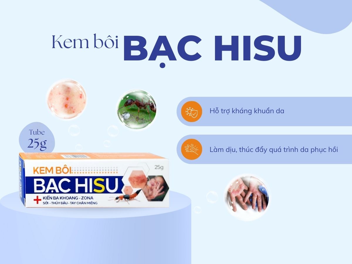 Kem bôi Bạc Hisu