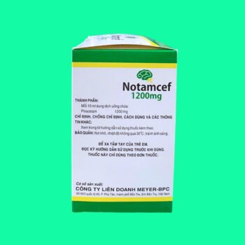 Thuốc Notamcef 1200mg