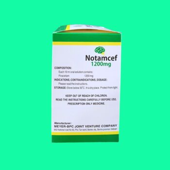 Thuốc Notamcef 1200mg