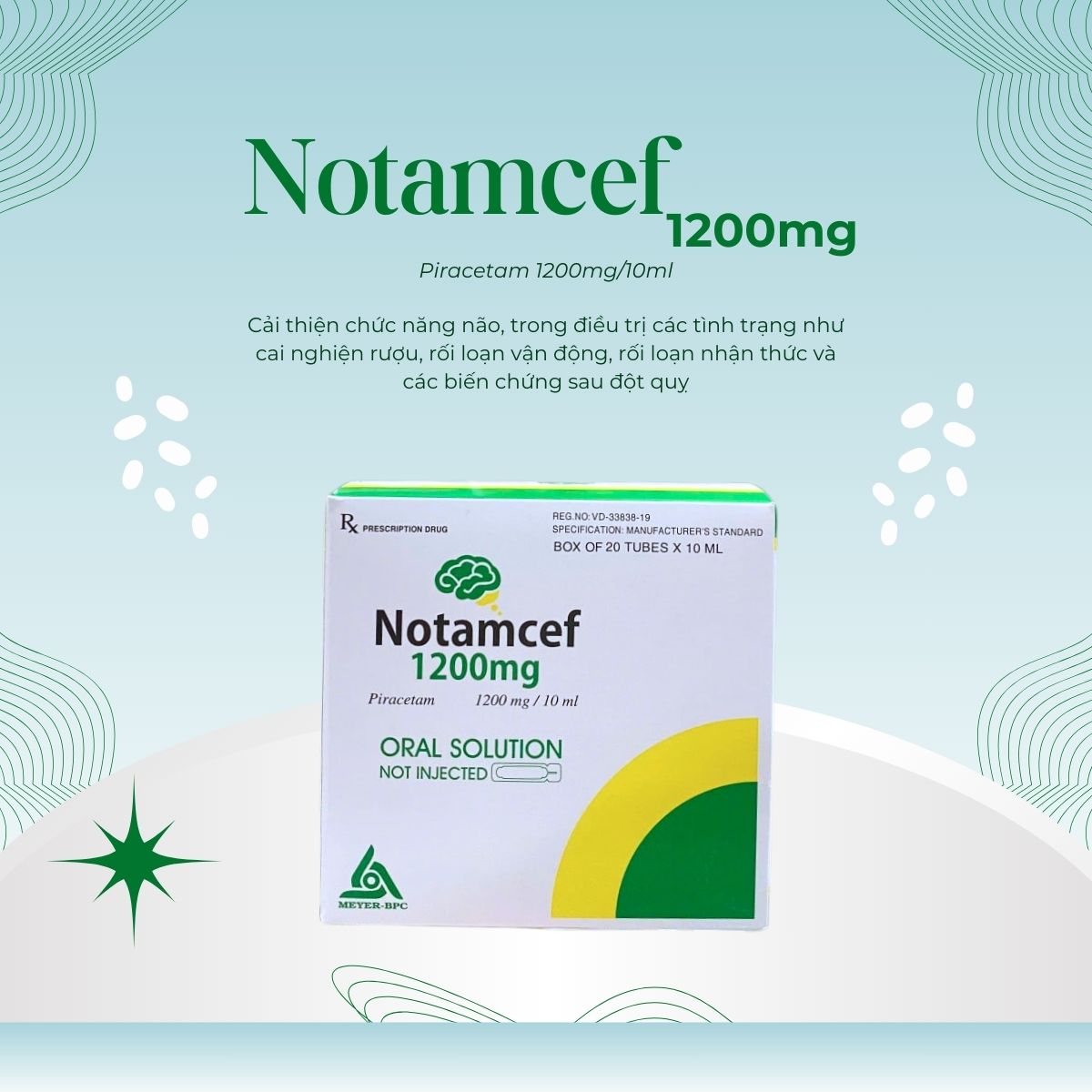 Thuốc Notamcef 1200mg