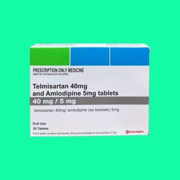 Thuốc Telmisartan 40mg and Amlodipine 5mg tablets Evertogen