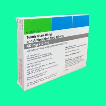 Thuốc Telmisartan 40mg and Amlodipine 5mg tablets Evertogen