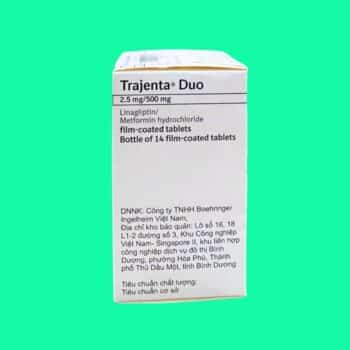 Thuốc Trajenta Duo 2,5mg/500mg