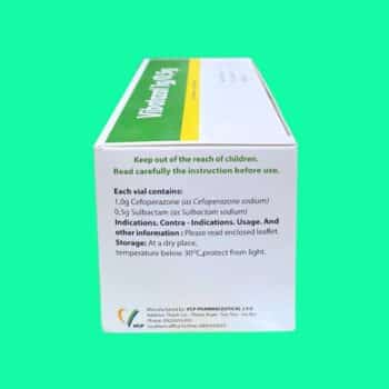 Thuốc Vibatazol 1g/0,5g