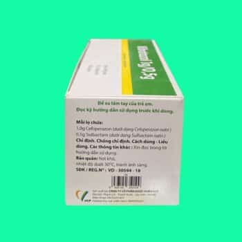 Thuốc Vibatazol 1g/0,5g