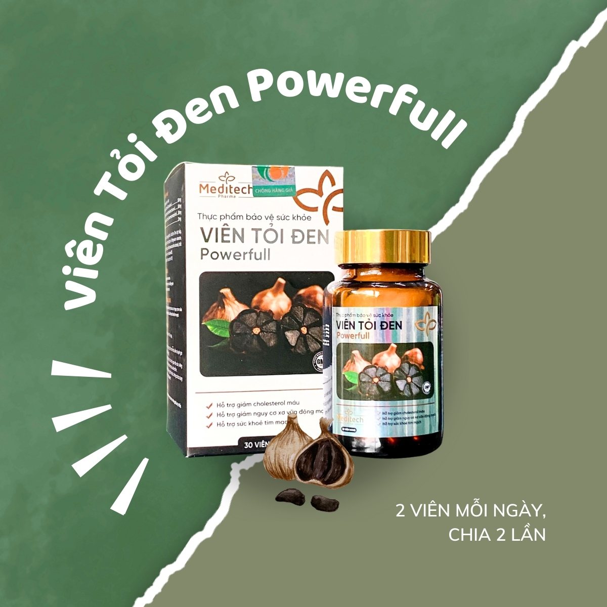 Viên Tỏi đen Powerfull