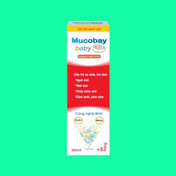 Xịt mũi Mucobay Baby