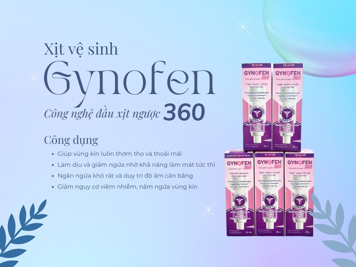 Xịt vệ sinh Gynofen