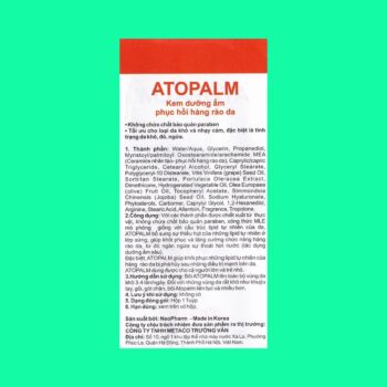 Atopalm Intensive Moisturizing Cream