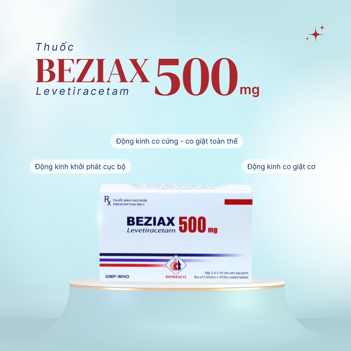 Thuốc Beziax 500mg