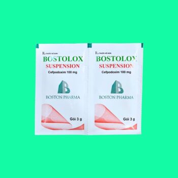 Thuốc Bostolox suspension 100mg