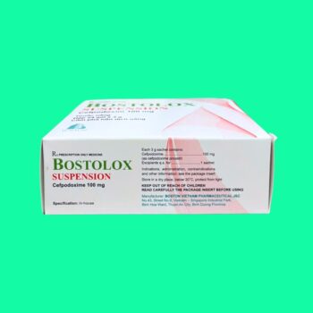 Thuốc Bostolox suspension 100mg